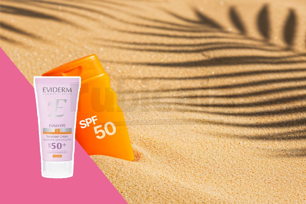 کرم ضد آفتاب رنگی روشن‌کننده اویدرم SPF50