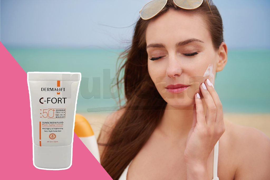 فلوئید ضد آفتاب سی فورت SPF50 درمالیفت