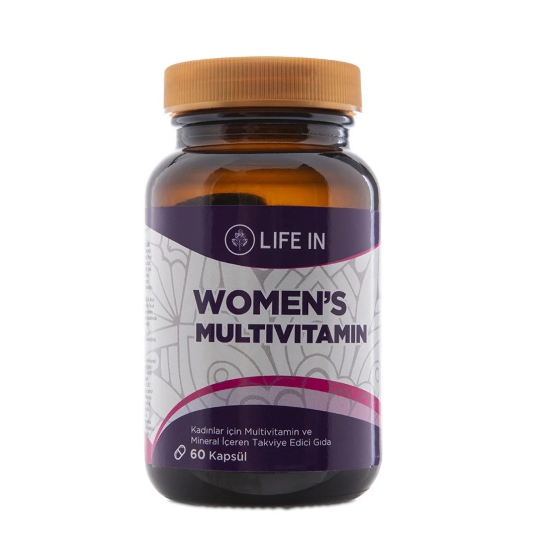 کپسول مولتی ویتامین برای بانوان LIFE IN WOMEN