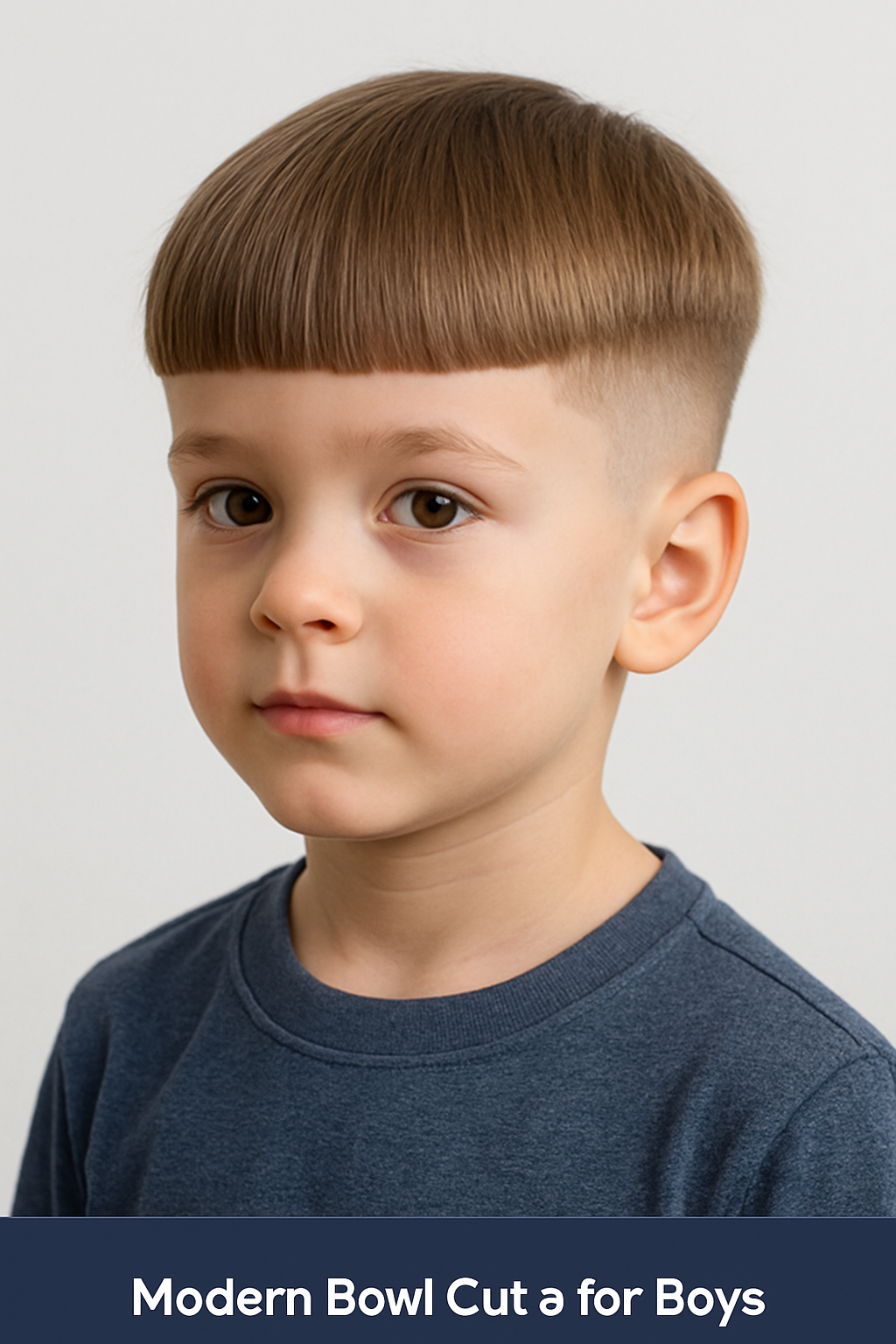 مدل موی پسرانه کات کاسه‌ای مدرن