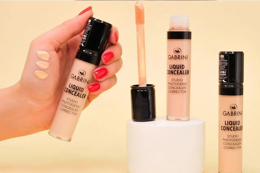 رنگ‌های مختلف کانسیلر گابرینی