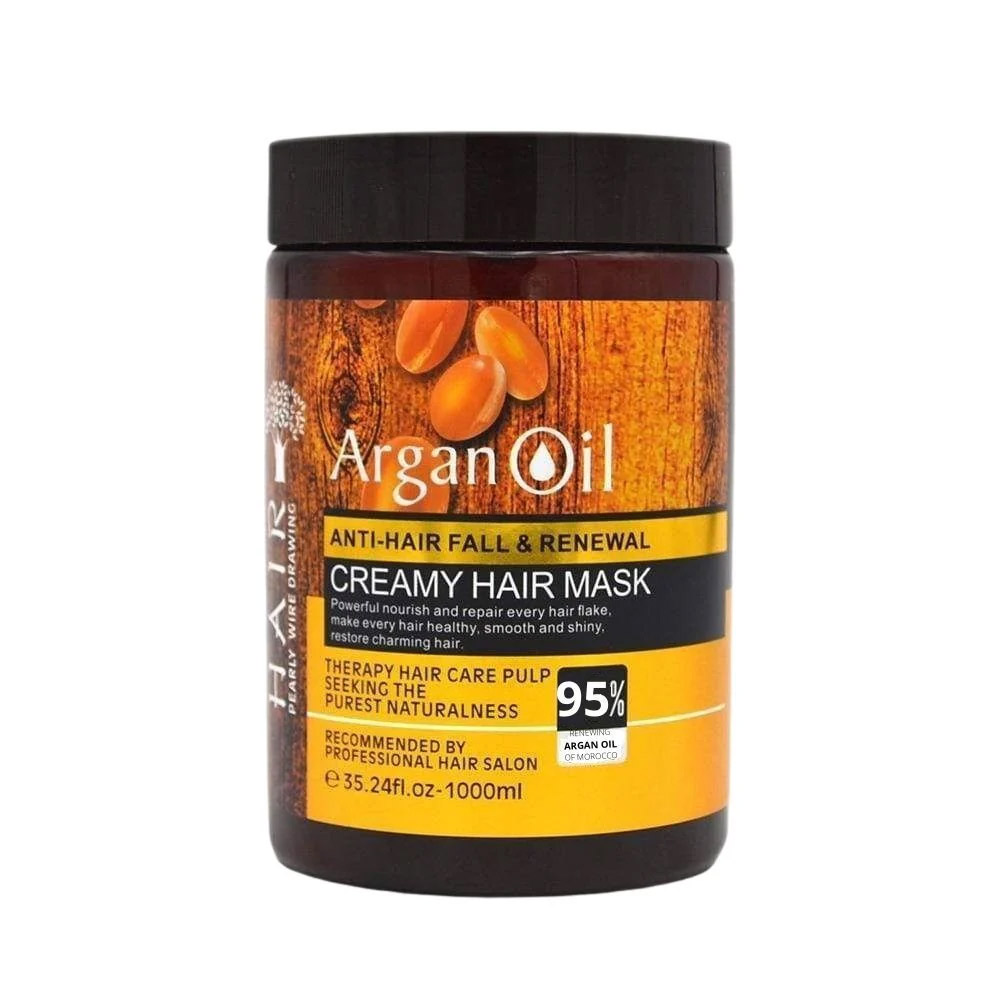 ماسک مو ضد ریزش و روغن آرگان لایتنس 1000ml