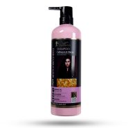 شامپو بدون سولفات کلاژن و بوتاکس موهای فر لایتنس