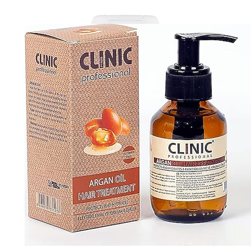 روغن مراقبت مو آرگان کلینیک 100 میل
