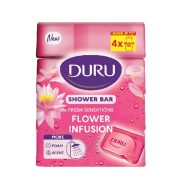 صابون حمام دورو با رایحه گل‌های بهاری بسته ۴ عددی