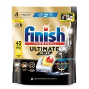قرص ماشین ظرفشویی فینیش مدل Ultimate Plus لیمویی ۴۵ عددی