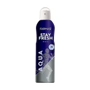 اسپری دئودورانت مردانه فارماسی Aqua
